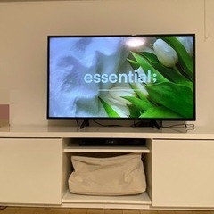 テレビ台 白色  IKEA (値下げ)