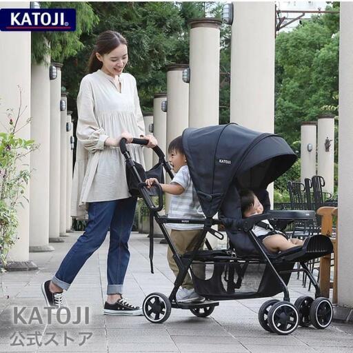 カトージ ベビーカー 二人乗り
