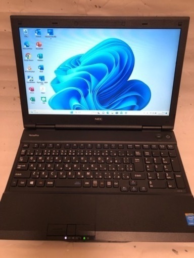 【終了】NEC Core-i3 新品SSD 大容量HDD 新品メモリ16GB Office2021 DVD可