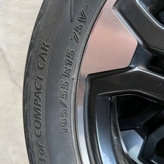 ダイハツ純正 LA700S ウェイク165/55R15  4本！