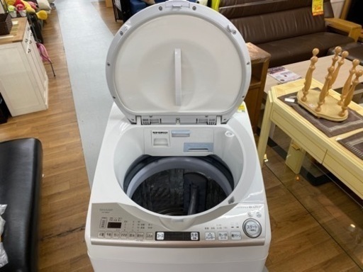 I386  SHARP 洗濯乾燥機 （洗濯：8.0㎏ 乾燥：4.5㎏） ⭐ 動作確認済 ⭐ クリーニング済