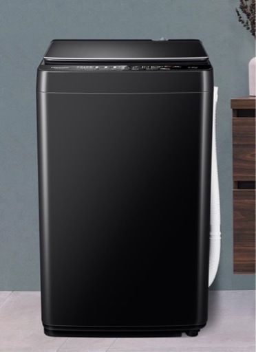 Hisense 洗濯機 HW-G55E7KK 5.5kg 2020年製 ハイセンス 黒 ブラック ...