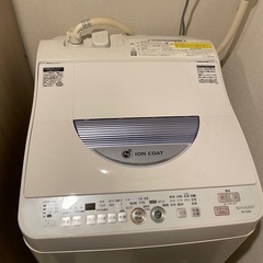 洗濯機　ES-TG55L