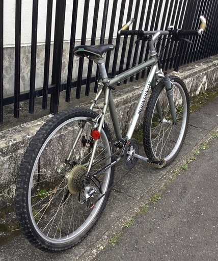 1997・名機★パナソニック・クロモリ・マウンテンCAT・MC−FX 26インチ・7×3段変速　整備・お手入れ済み 1997・名機☆パナソニック・クロモリ・マウンテンCAT・MC−FX 26インチ