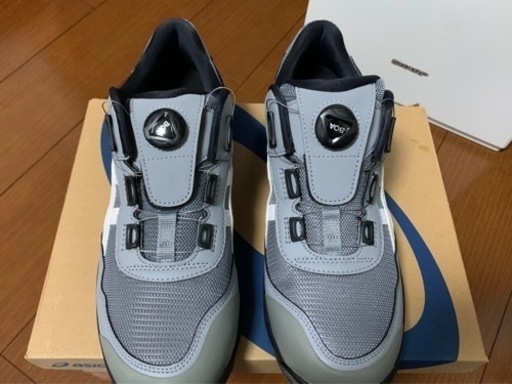値下げ　新品　アシックス　安全靴