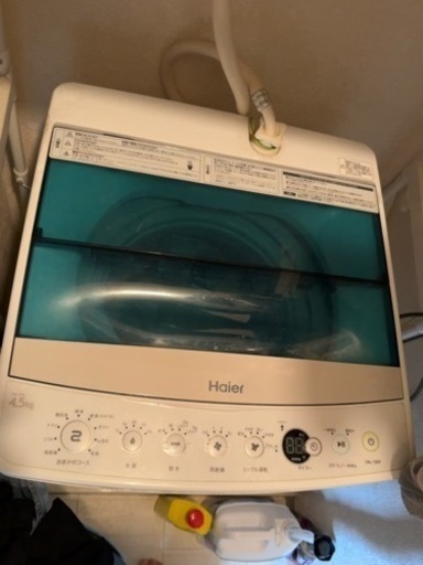 洗濯機とガス台