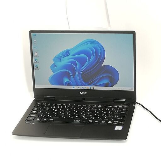軽量 薄型 12.5型 ノートパソコン NEC PC-VKT12HZG1 中古美品 第7世代 Core i5 8GB 高速SSD 無線 Bluetooth Windows11 Office