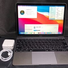 MacBook Retina 12インチ Early 2015 (MJY32J/A) スペースグレイ