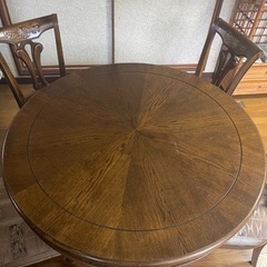 最終値下げ！洋風 ダイニングテーブル チェア セット