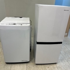 福岡市配送設置無料 21年洗濯機と冷蔵庫セット