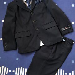 【美品】フォーマル ブラックスーツ 男児 120～130cm 