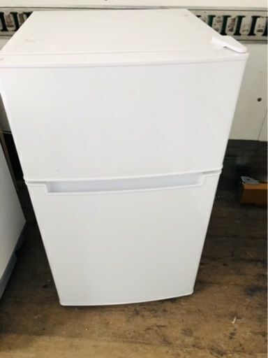 配送可能　冷蔵庫 ホワイト BR-85A-W 2ドア 右開きタイプ 85L 一人暮らし 小型 新生活 ORIGINAL BASIC オリジナルベーシック