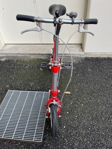 ブリヂストン折りたたみ自転車トランジットコンパクトtransit compactです！