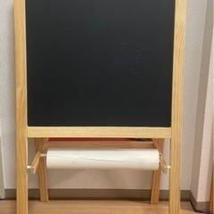 IKEA お絵描きイーゼル モーラ　ホワイトボード　黒板　イケア