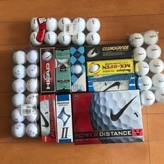 ゴルフボール色々62個