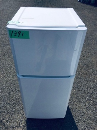 人気ブラドン ✨2017年製✨1391番 Haier✨冷凍冷蔵庫✨JR-N121A‼️ 冷蔵庫