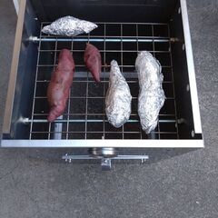 ３９８００円　本格焼きいも釜　業務用　独立開業　副業　厨房　キャンプ　バーベキュー　イベント　フードコートフェス　お祭り　自治会　組合　6次産業　町おこし　お花見　軽トラ　薩摩　商売繁盛　学園文化祭　燻薫製