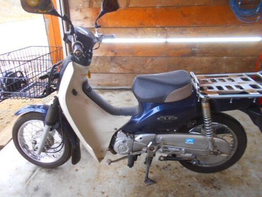 AA04型スーパーカブ50プロ直してみたい方、書付き不動車、引き取り限定