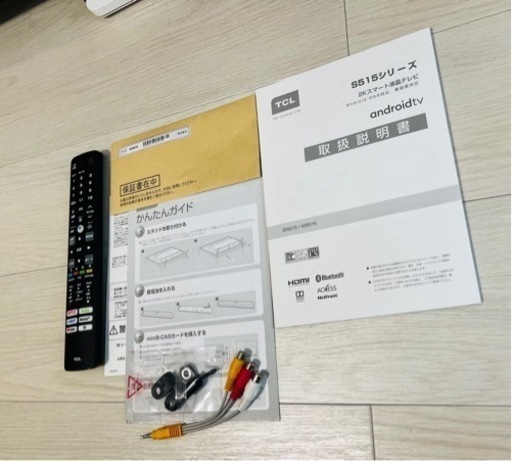 TCL 40型 フルハイビジョン スマートテレビ(Android TV)