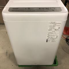 2020年製 Panasonic パナソニック 全自動洗濯機 NA-F60B13 6kg ビッグ 