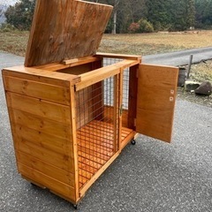 犬小屋　手作り　大型犬