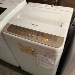 洗濯機Panasonic NA-F60PB10 2017年製 6kg