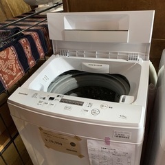 洗濯機 TOSHIBA AW-45M 2019年製 4.5kg