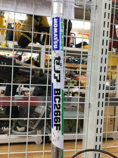 ゼノア BC266F 刈払機 中古品 2サイクル 混合燃料 刃付 赤 【ハンズ