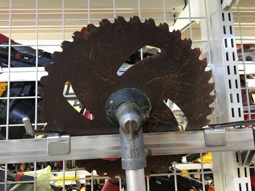 ゼノア BC266F 刈払機 中古品 2サイクル 混合燃料 刃付 赤 【ハンズ