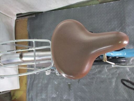 C647★整備済み　中古電動自転車★Panasonic　リチウムビビライトu【26インチ　水色　8Ah】 C647☆整備済み 中古電動自転車☆Panasonic リチウムビビライトu【26