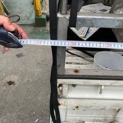 ミニキャブ幌　強引に、ハイゼットにも、つきます