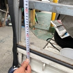 ミニキャブ幌　強引に、ハイゼットにも、つきます