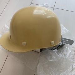 【ネット決済】未使用　作業用ヘルメット　野球帽型