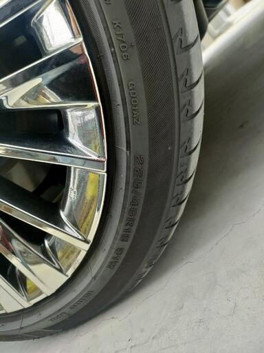 決まりました☆クラウン純正18インチ☆ホイールタイヤ4本 | stainu