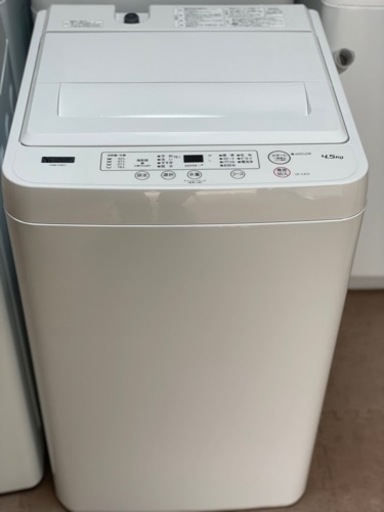 送料・設置込み　洗濯機　4.5kg ヤマダ　2021年