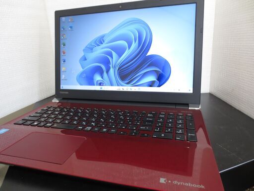 最新Win11Pro/美品中古TOSHIBA T45/GR/15.6型/新品SSD240/8GB/Celeron3865U/MS office2019搭載