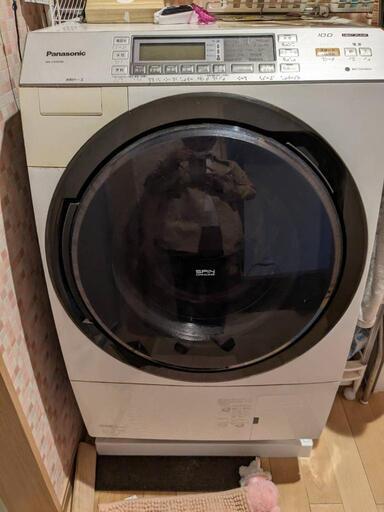 パナソニック　ドラム式洗濯機　乾燥機不具合