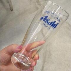 0406-086 【無料】 アサヒビールグラス　18センチ