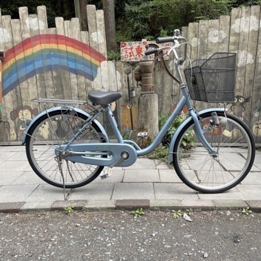 【3289】シティ　タケダ産業　22インチ　前タイヤ新品　9,400円（防犯・税込）
