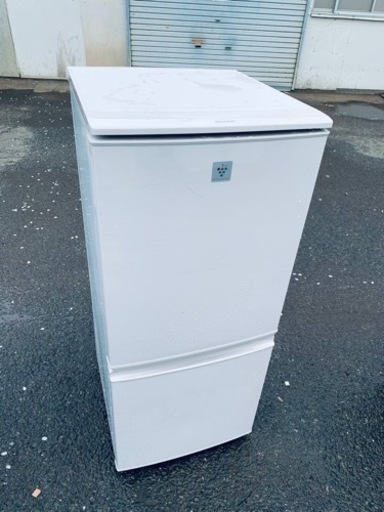ET1444番⭐️SHARPノンフロン冷凍冷蔵庫⭐️
