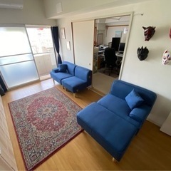 【美品です】Marsh 3人掛カウチソファ