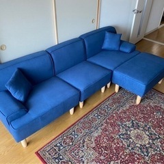 【美品です】Marsh 3人掛カウチソファ