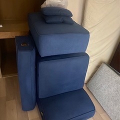 【美品です】Marsh 3人掛カウチソファ