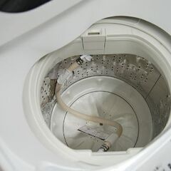 洗濯機 5kg 2018年製 日立 NW-50B ホワイト スリムコンパクト HITACHI 動作確認済み 札幌市 清田区 平岡