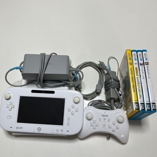 WiiU本体 ソフト4本セット