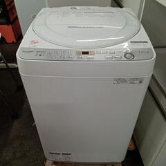 ★【シャープ】全自動洗濯機　2019年7kg(ES-GE7C)【...