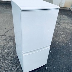 ET1455番⭐️SHARPノンフロン冷凍冷蔵庫⭐️