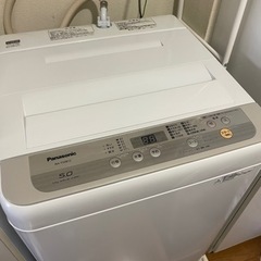 洗濯機　Panasonic NA-F50B12