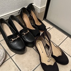 3足セット 黒系 靴