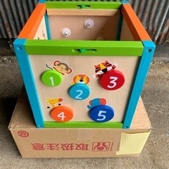 トイザらス イマジナリウム 木製知育玩具　箱型
